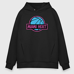 Мужское худи оверсайз Miami Heat team