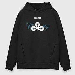 Мужское худи оверсайз Cloud9 art