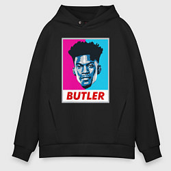 Толстовка оверсайз мужская Butler, цвет: черный