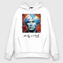Мужское худи оверсайз Andy Warhol - celebrity