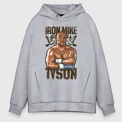 Мужское худи оверсайз Iron Mike Tyson Железный Майк Тайсон