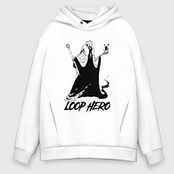 Мужское худи оверсайз Lich - Loop Hero