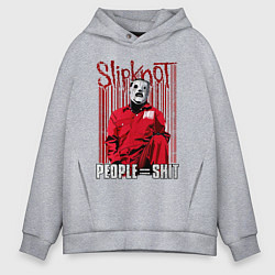 Толстовка оверсайз мужская Slipknot Corey, цвет: меланж