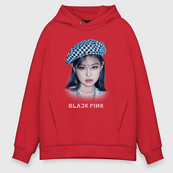 Мужское худи оверсайз Jennie Blackpink