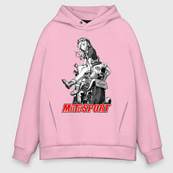 Мужское худи оверсайз Moto girl