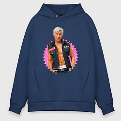 Мужское худи оверсайз Полицейский Райан Гослинг