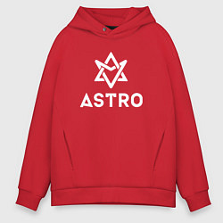 Мужское худи оверсайз Astro logo