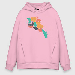 Мужское худи оверсайз Области Армении