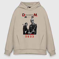 Мужское худи оверсайз Depeche Mode 2023 Memento Mori - Dave & Martin 03