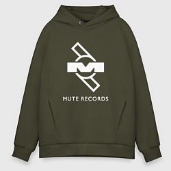 Мужское худи оверсайз Depeche Mode Mute Records Logo