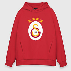 Толстовка оверсайз мужская Galatasaray fc sport, цвет: красный