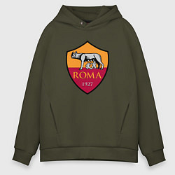 Толстовка оверсайз мужская Roma sport fc, цвет: хаки