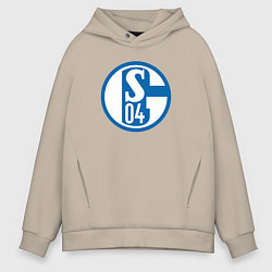 Мужское худи оверсайз Schalke 04 fc club