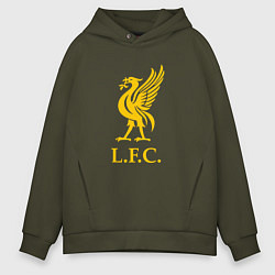 Толстовка оверсайз мужская Liverpool sport fc, цвет: хаки
