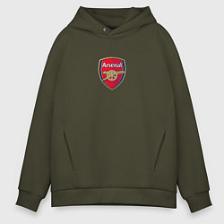 Толстовка оверсайз мужская Arsenal fc sport club, цвет: хаки