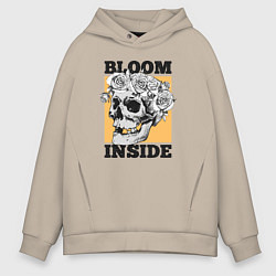 Мужское худи оверсайз Bloom inside