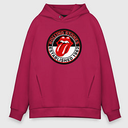 Мужское худи оверсайз Rolling Stones established 1962