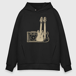 Мужское худи оверсайз Rock life