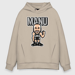 Мужское худи оверсайз Manu