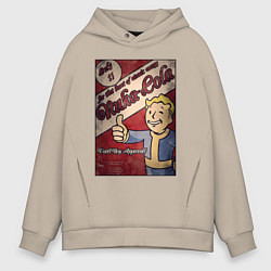 Мужское худи оверсайз Vault boy - nuclear cola