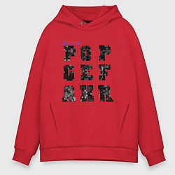 Мужское худи оверсайз Devision - Popgefahr