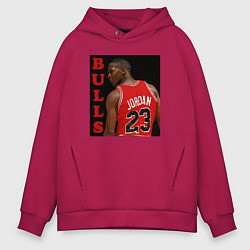 Мужское худи оверсайз Bulls Jordan