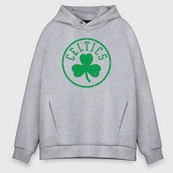 Мужское худи оверсайз Boston Celtics clover