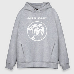 Мужское худи оверсайз And One synthpop band