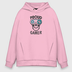 Мужское худи оверсайз Proud Gamer