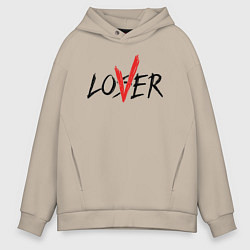 Мужское худи оверсайз Loser lover