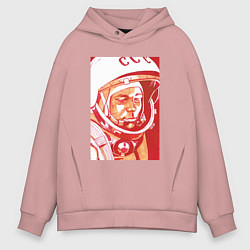 Мужское худи оверсайз Gagarin in red