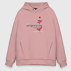 Мужское худи оверсайз Depeche Mode - Words are very