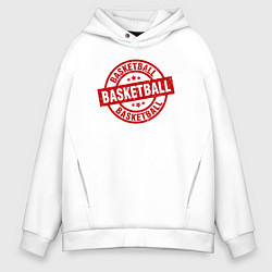 Мужское худи оверсайз Basket red