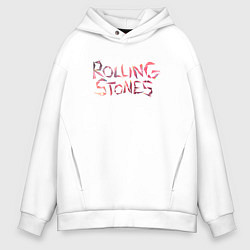 Мужское худи оверсайз The Rolling Stones - logo