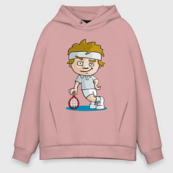 Мужское худи оверсайз Теннисист