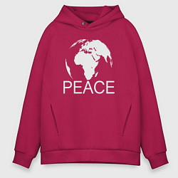 Мужское худи оверсайз World peace
