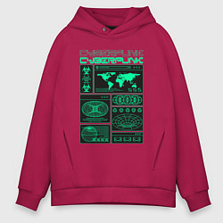 Мужское худи оверсайз Cyberpunk streetwear