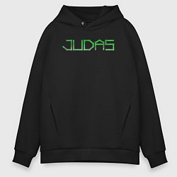 Мужское худи оверсайз Judas logo