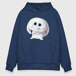 Мужское худи оверсайз Кролик Снежок