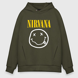 Мужское худи оверсайз Nirvana original