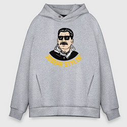 Толстовка оверсайз мужская Joseph Stylin модный, цвет: меланж