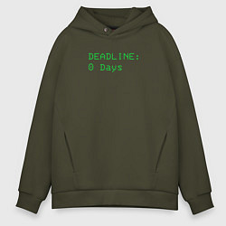 Мужское худи оверсайз Lethal Company: Deadline Days