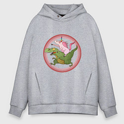 Мужское худи оверсайз Вперёд в будущее