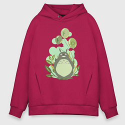 Мужское худи оверсайз Green Totoro