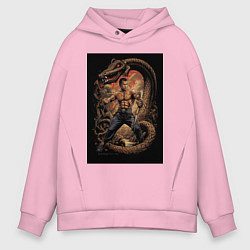 Мужское худи оверсайз Боец Муай Тай