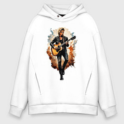 Толстовка оверсайз мужская Солист Калео, цвет: белый