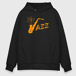 Мужское худи оверсайз Jazz sax