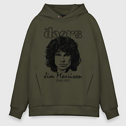Мужское худи оверсайз The Doors Jim Morrison