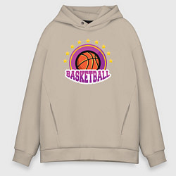 Мужское худи оверсайз Basket stars