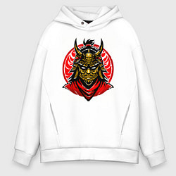 Мужское худи оверсайз Сёгун логотип